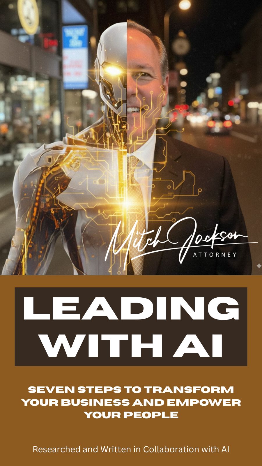Cover for Leading with AI
