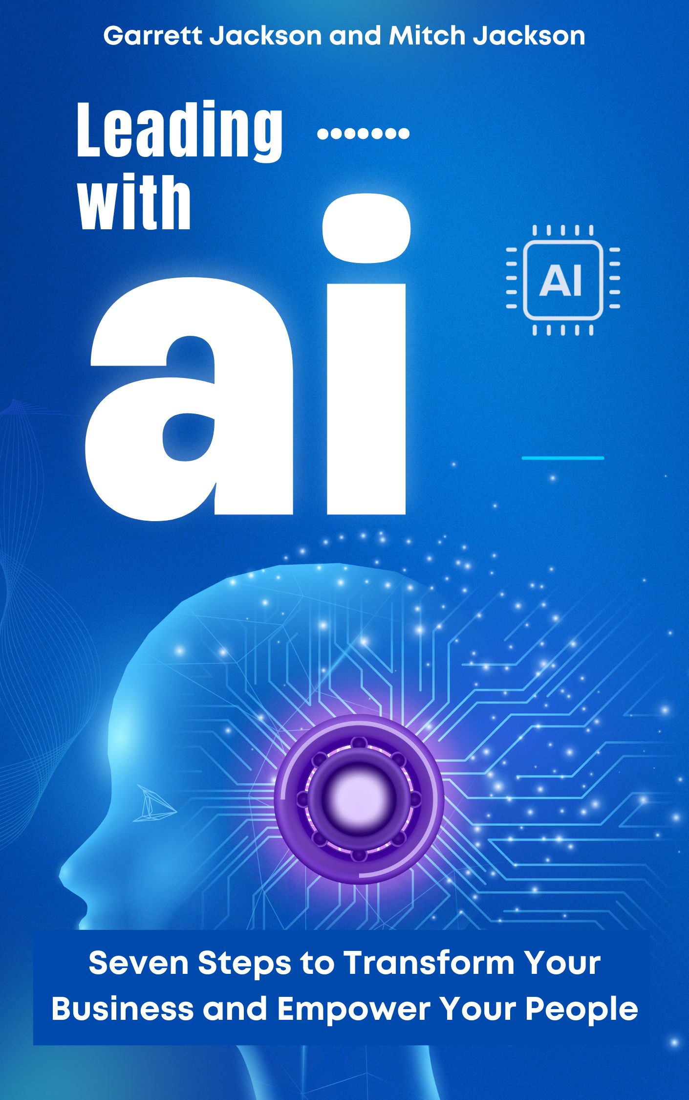 Cover for Leading with AI
